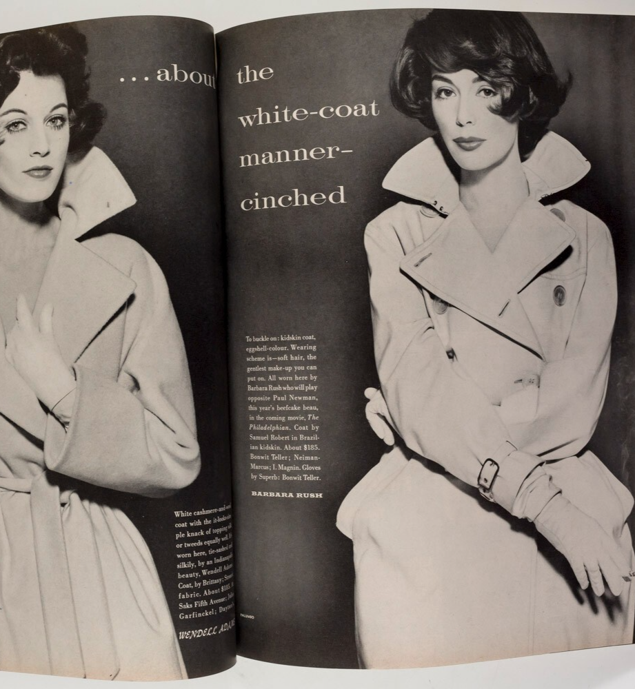 Penn AUDREY HEPBURN Christopher Plummer  VOGUE April 1959  Myrna Loy WILLIE MAYS