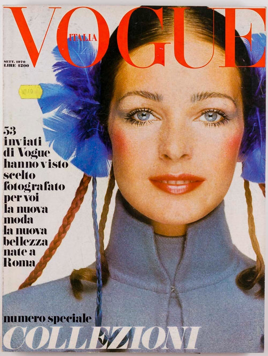 Birgitta Ramang VERUSCHKA Marisa Berenson VOGUE ITALIA Sept 1970 Donna Mitchell