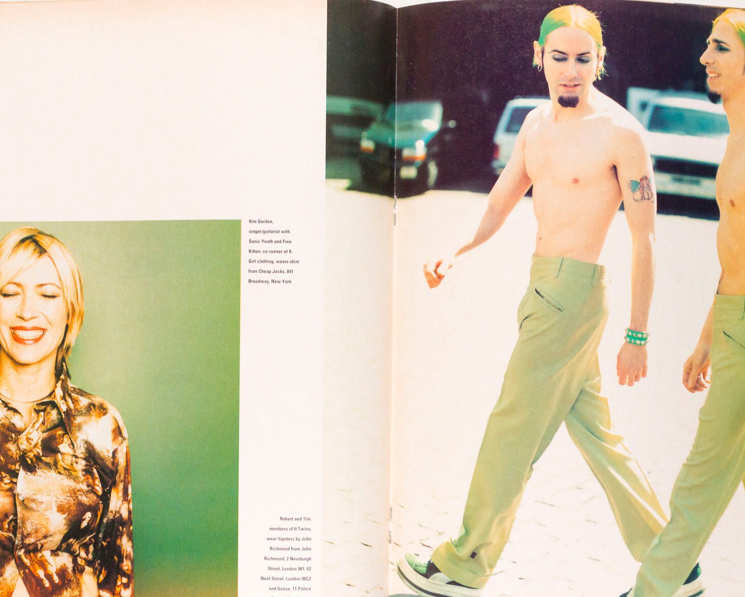 NAOMI CAMPBELL Kate Moss TIMOTHY LEARY i-D MAGAZINE August 1994 NIN Prodigy RATM