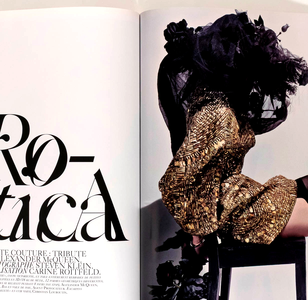 Penelope Cruz U2 Crystal Renn  PARIS VOGUE  May 2010 Daria Werbowy NATASHA POLY