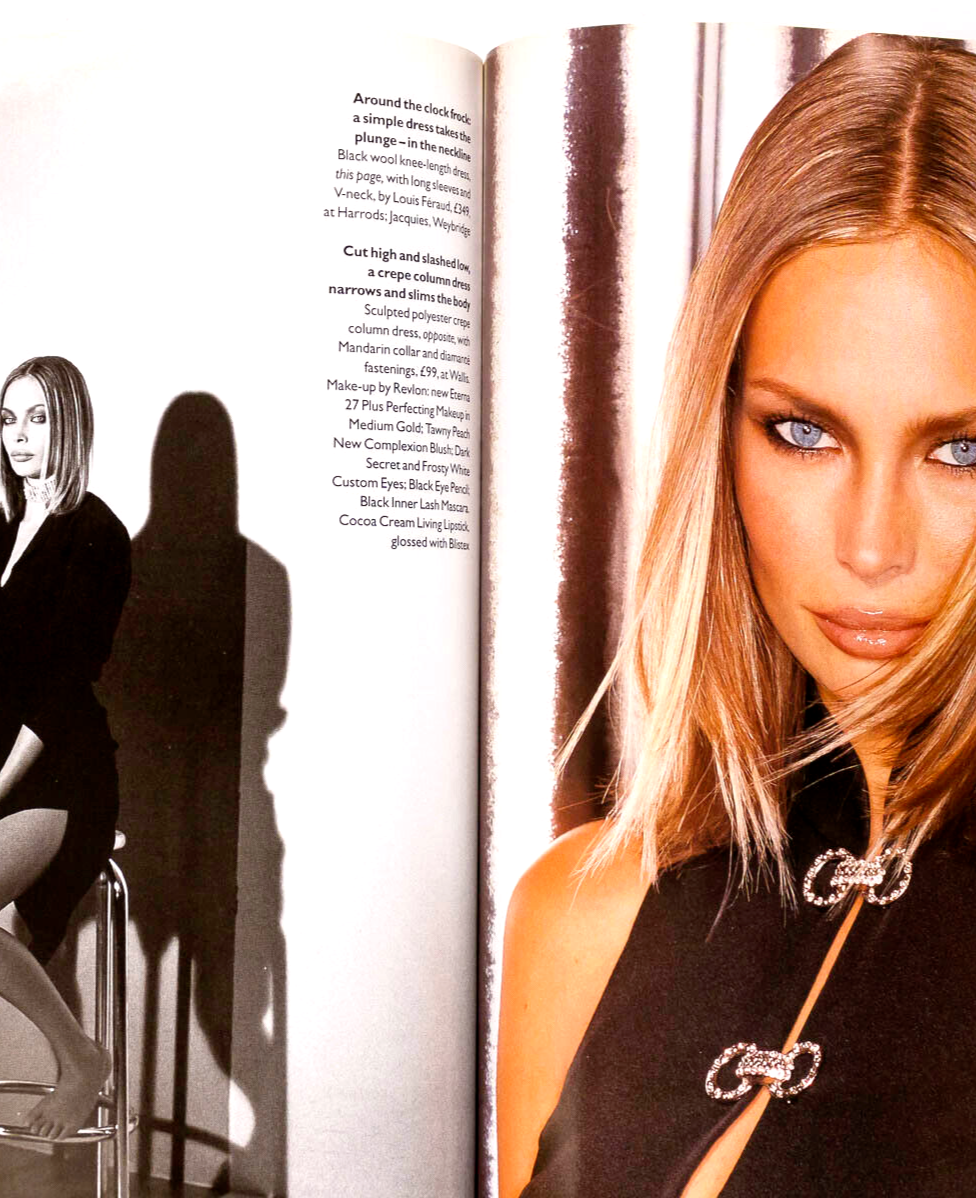 KATE MOSS Amber Valletta KRISTEN McMENAMY Vogue 1994 SINEAD O'CONNOR Galliano UK