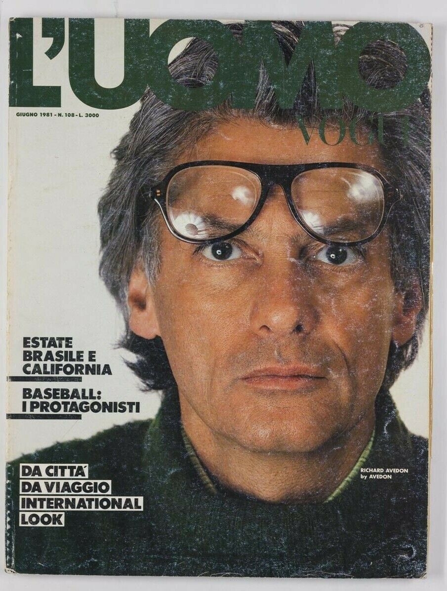 RICHARD AVEDON sportswear BRAZIL Norma Kamali ANDRZEJ WAJDA hair L'UOMO VOGUE 81