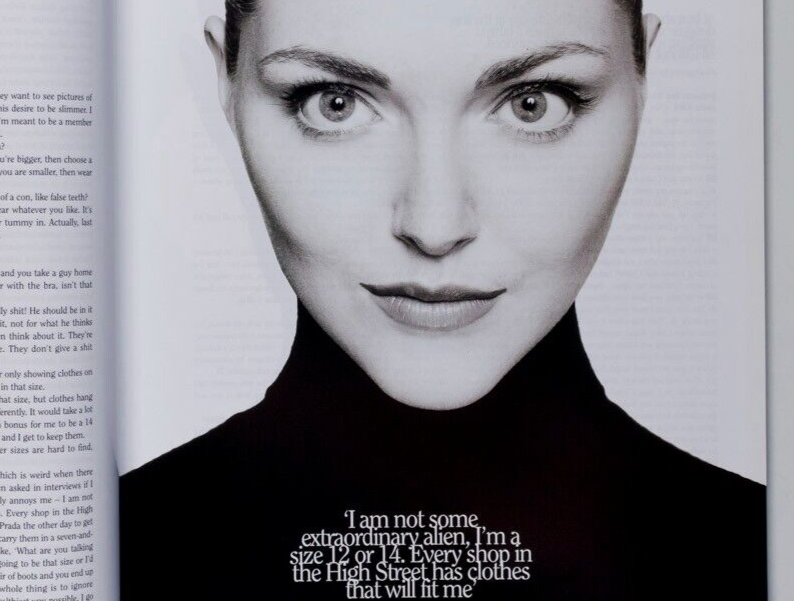 Sophie Dahl JODIE KIDD David Bailey HELMUT LANG Drugs Advertising SCENE magazine