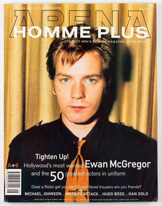 Ewan McGregor ADRIAN NEIL RAYMENT Jodie Kidd ARENA HOMME # 6 1996 Juergen Teller