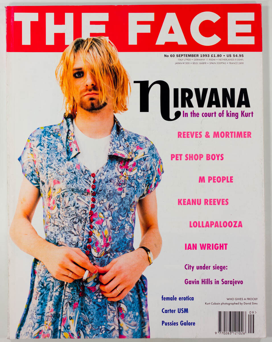 Kurt Cobain NIRVANA David Sims CRAIG McDEAN Kirsten Owen KEANU REEVES ~ The Face