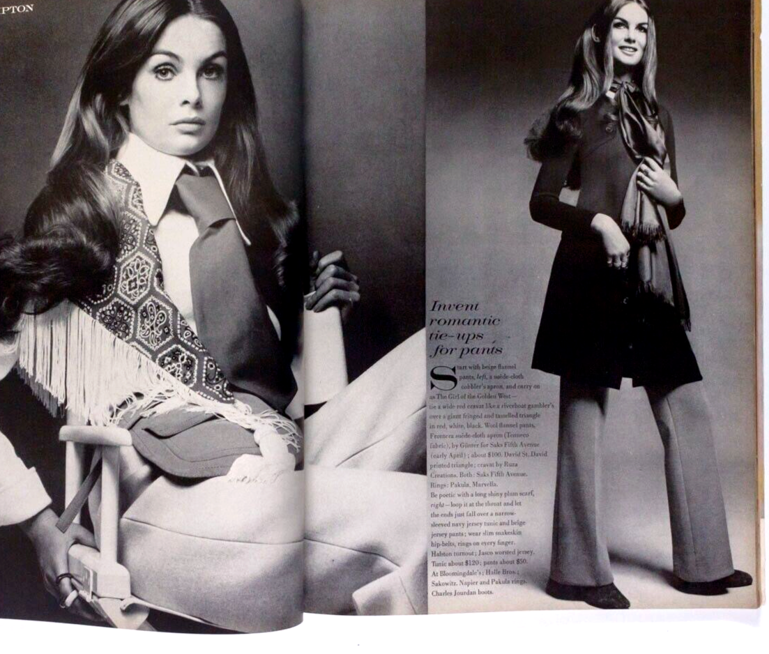 Jean Shrimpton HALSTON Penati BERT STERN Barnett Newman PARIS COLLECTIONS  Vogue