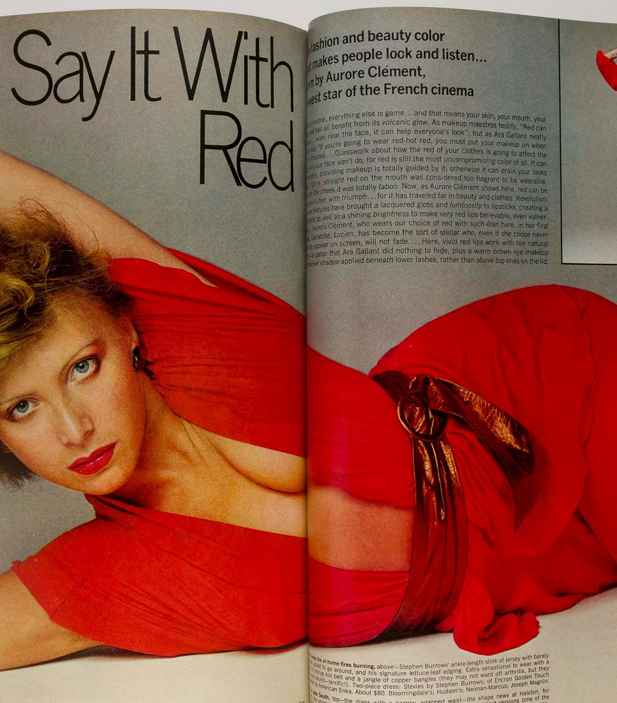 HELMUT NEWTON Charlotte Rampling CHER Vogue December 1974 Lisa Taylor ELIZABETH