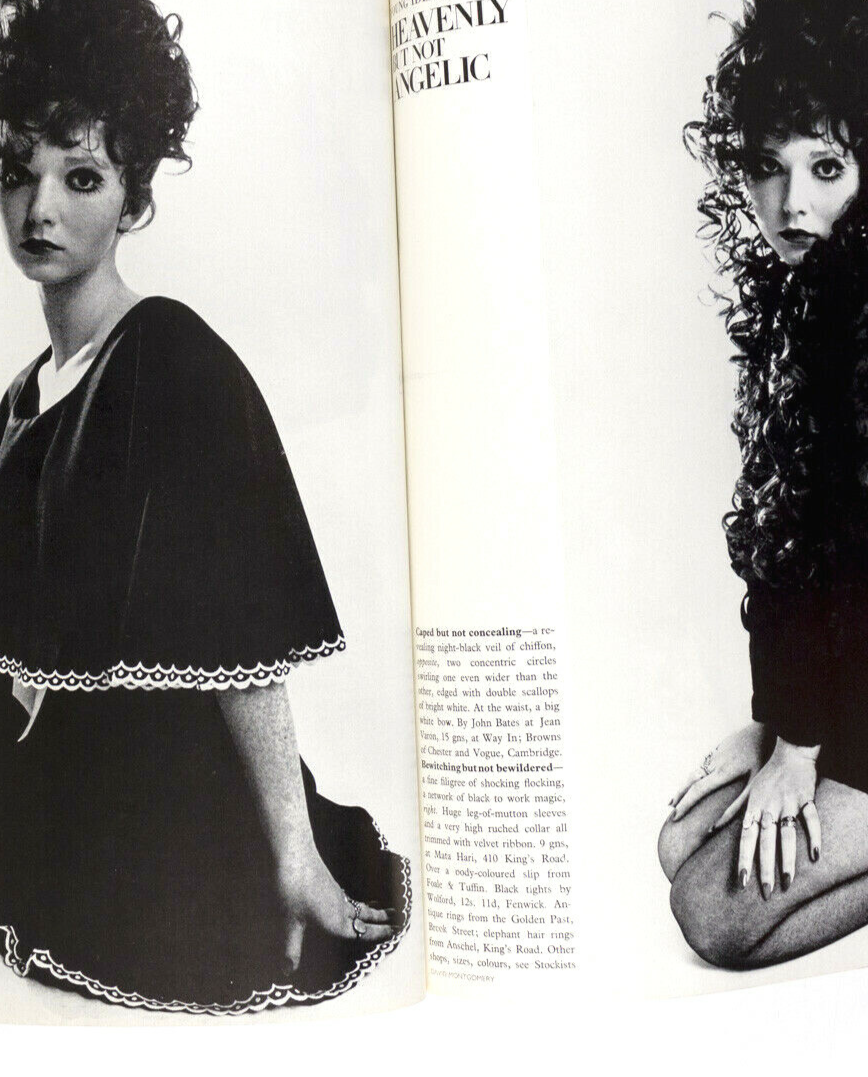 Gayle Hunnicutt CECIL BEATON Cathee Dahmen RITA HEYWORTH Vogue June 1968 Beauty
