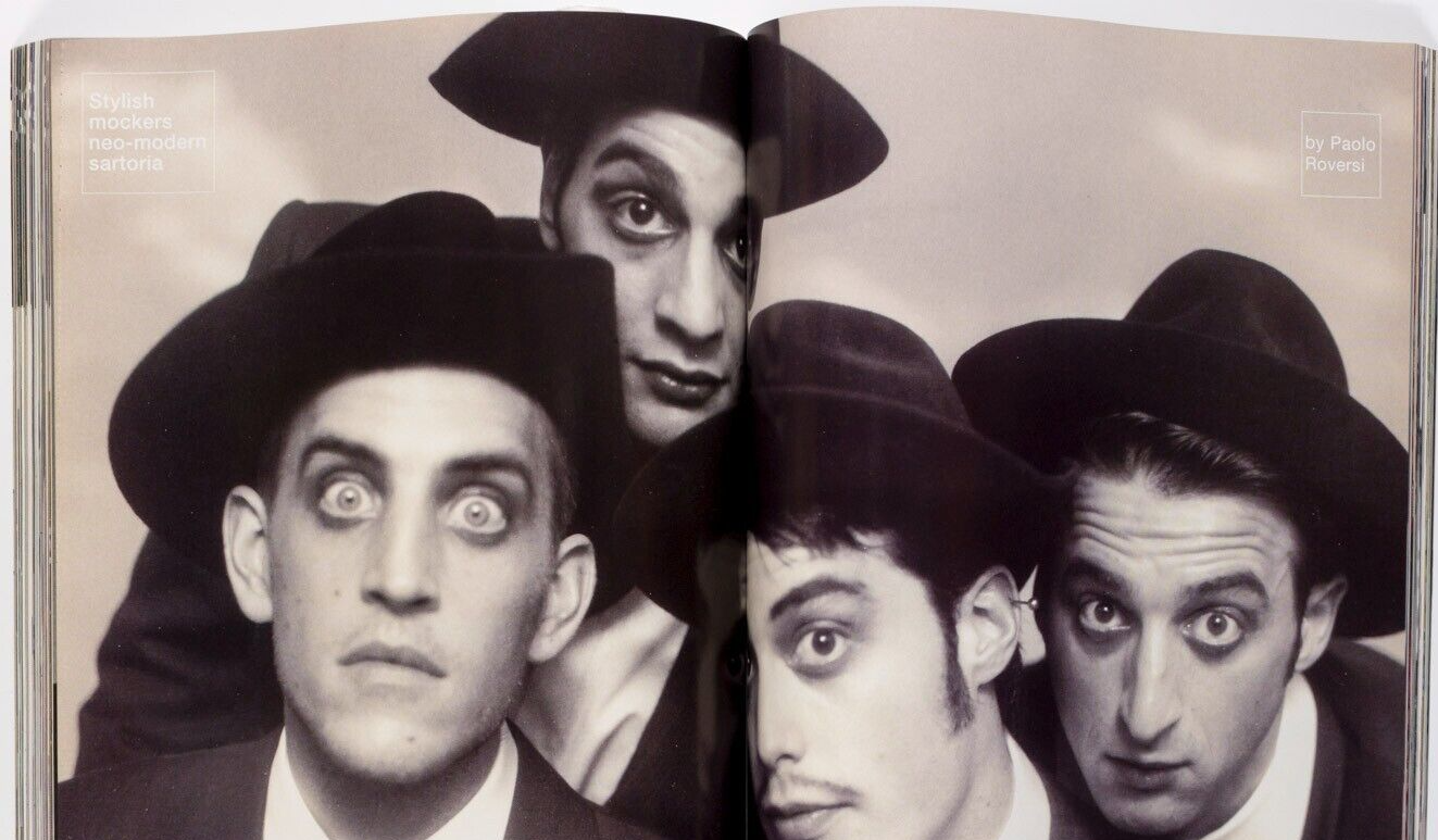Paolo Roversi STEVEN KLEIN Ellen Von Unwerth L'UOMO VOGUE magazine 1998 Jan 287