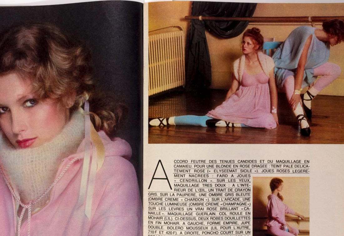 SARITA OJEDA Yves Mourousi JEANLOUP SIEFF Elle 13 December 1976 CARSON MCCULLERS