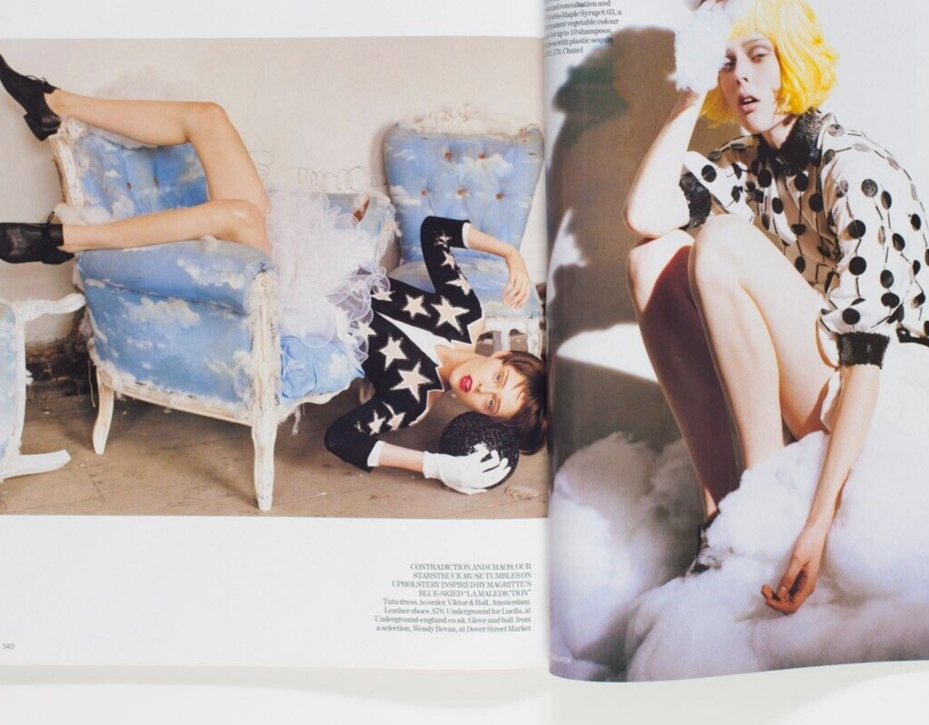 Jessica Stam TIM WALKER Coco Rocha SURREALISM IN VOGUE February 2007 Collections