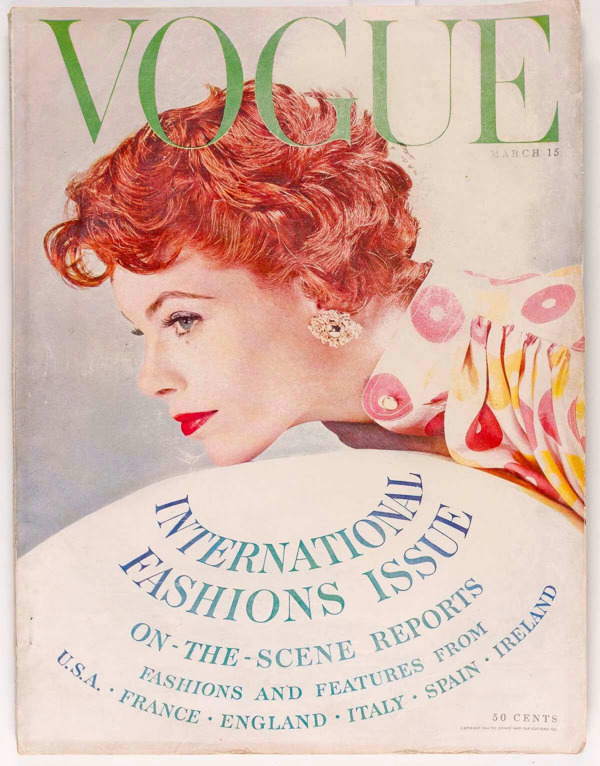 BLUMENFELD Balenciaga FELIKS TOPOLSKI Vogue March 1954 Ireland JEAN MOREAU Penn