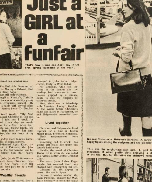 CHRISTINE KEELER Yevgeny Ivanov STEPHEN WARD Today magazine 1963 May LIZ TAYLOR