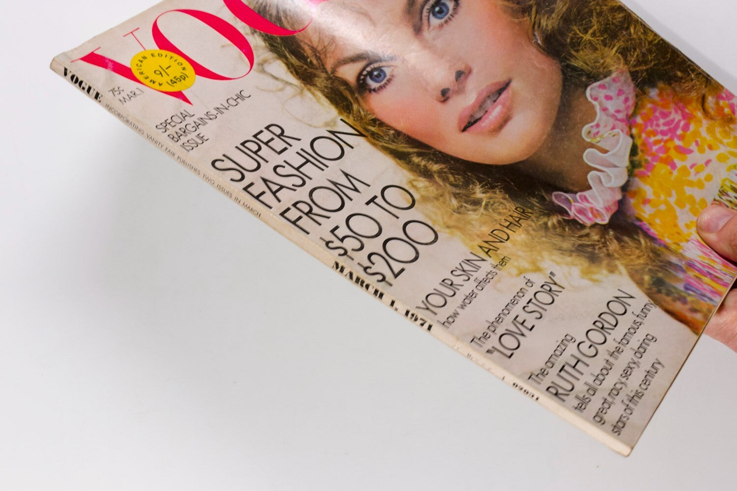 JEAN SHRIMPTON Ruth Gordon DENEUVE Rothko VOGUE March 1971 Shelley Duvall AVEDON