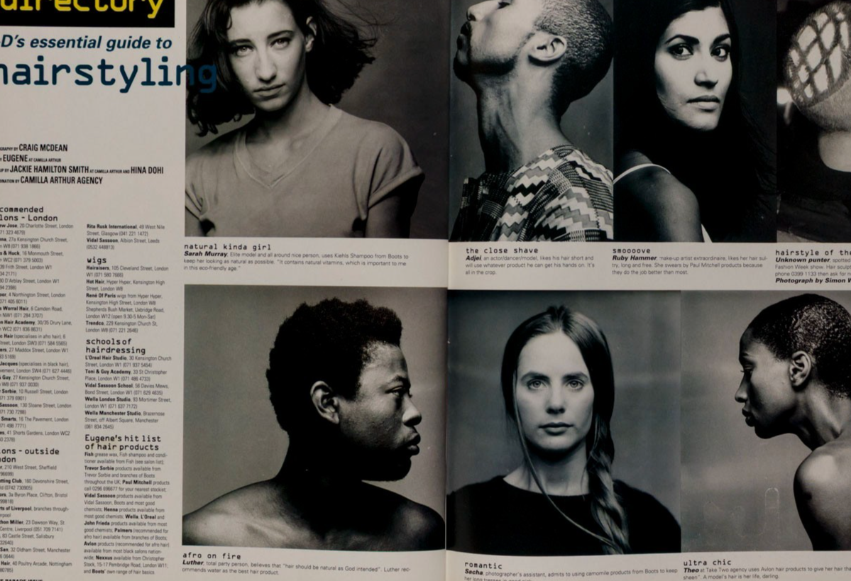 WOLFGANG TILLMANS Craig McDean DEXTER FLETCHER i-D magazine September 1992 HYPER