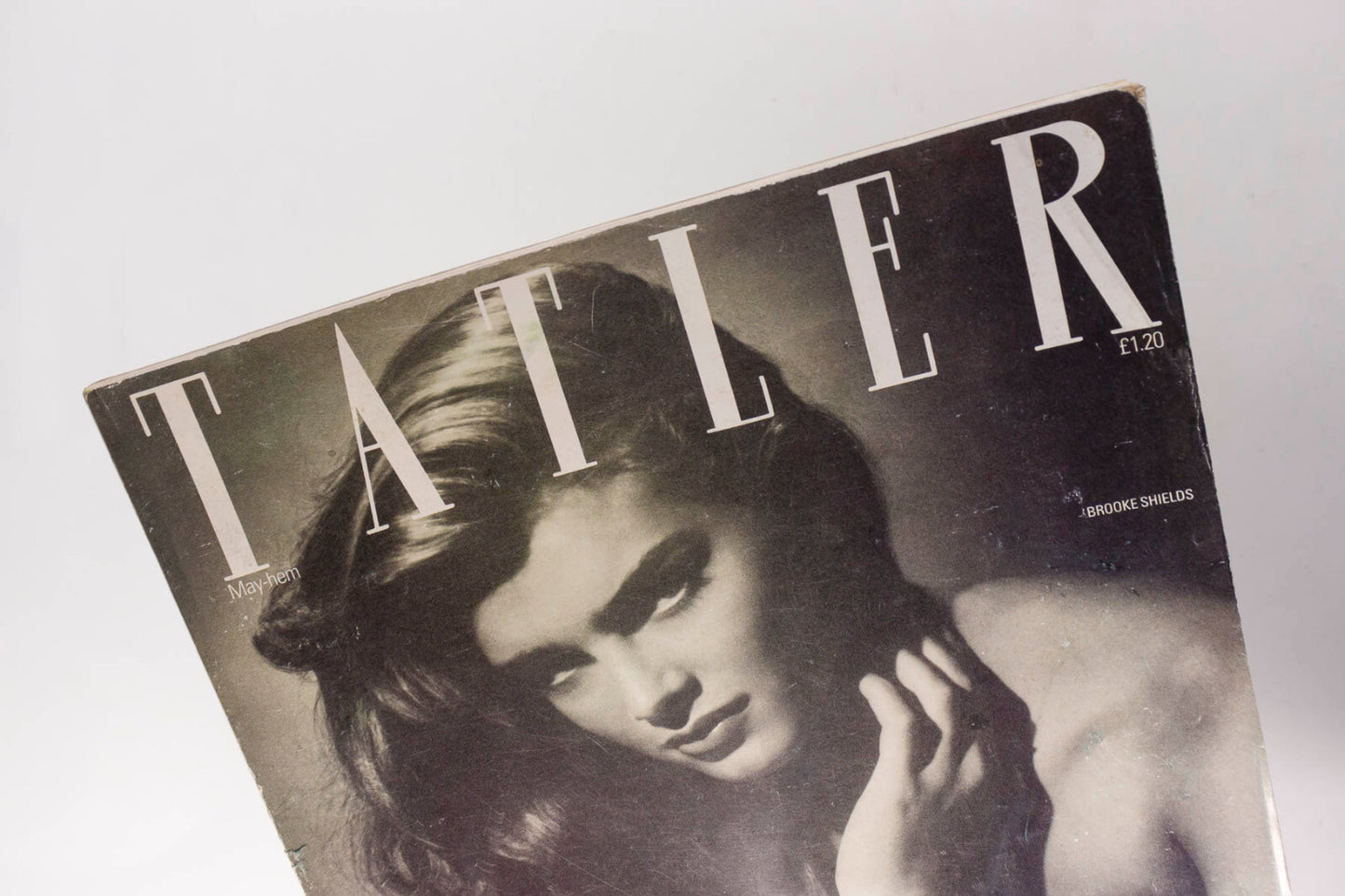 BROOKE SHIELDS Ritts HELMUT NEWTON Tatler May 1983 FARRAH FAWCETT Tatum O'Neal