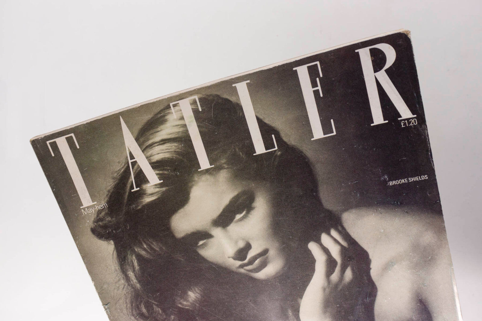 BROOKE SHIELDS Ritts HELMUT NEWTON Tatler May 1983 FARRAH FAWCETT Tatum O'Neal