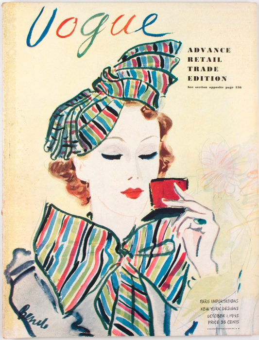 BENITO Christian Berard RBW Wallis Simpson VOGUE October 1935 Paris SCHIAPARELLI