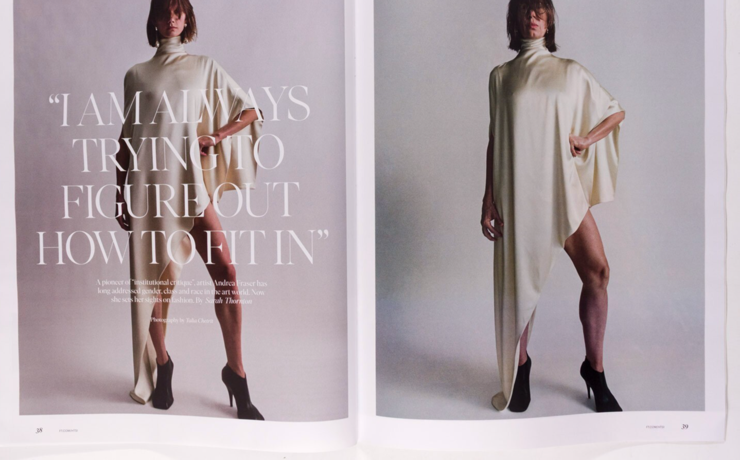Phoebe Philo ANDREA FRASER Angelina Kendall HTSI magazine KOYO KOUOH Sudjic 2025