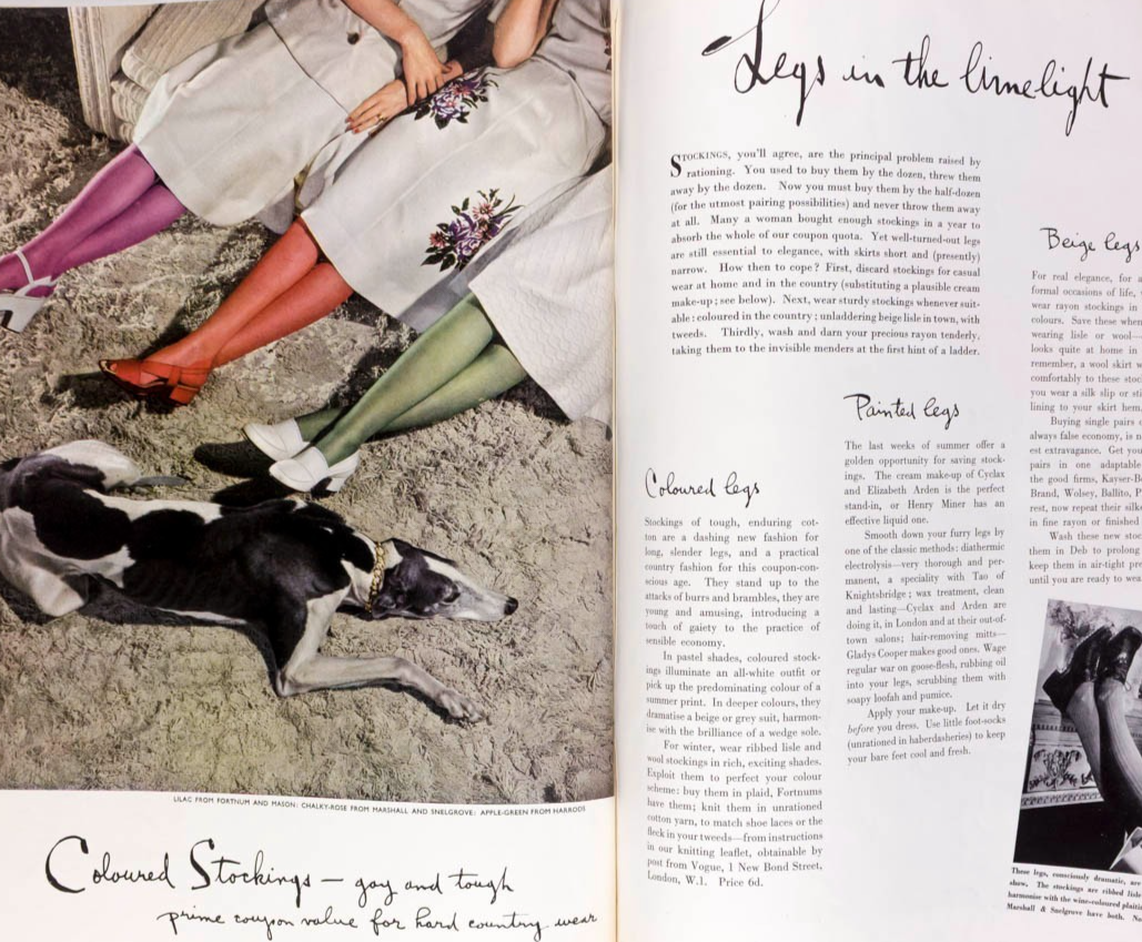 Gene Tierney VIVIEN LEIGH Lee Miller VOGUE August 1941 Norman Parkinson J PAGES