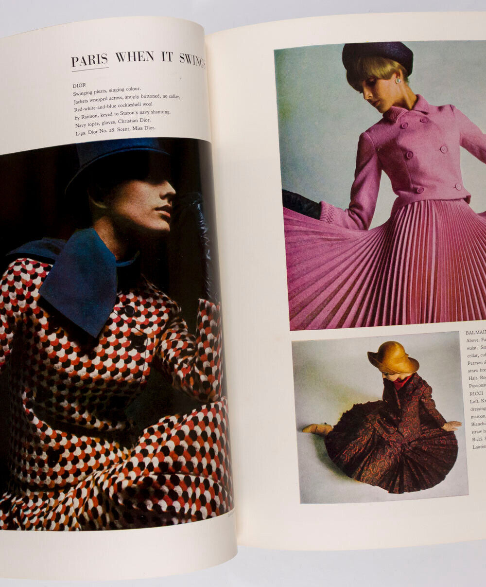 COURREGES Melvin Sokolsky DIOR Terence Donovan CELIA HAMMOND vtg HARPER'S BAZAAR