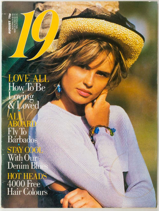 The Cure UB40 Level 42 Patsy Kensit - 19 magazine 1986 August SMILEY CULTURE CdG