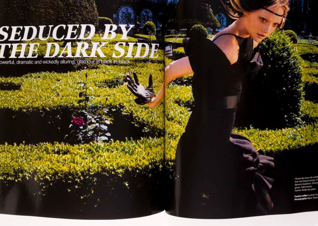Gemma Ward edit MARC JACOBS Lucian Freud VOGUE AUSTRALIA December 2005 Lily Cole