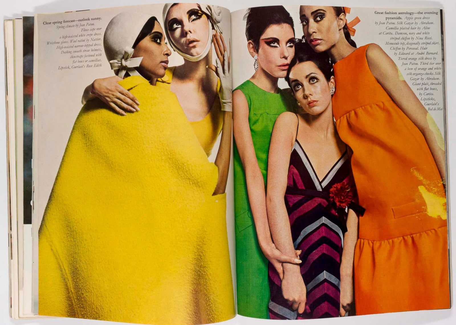 Donyale Luna 1st Vogue black model PEGGY MOFFITT Parkinson BAILEY vtg MARCH 1966