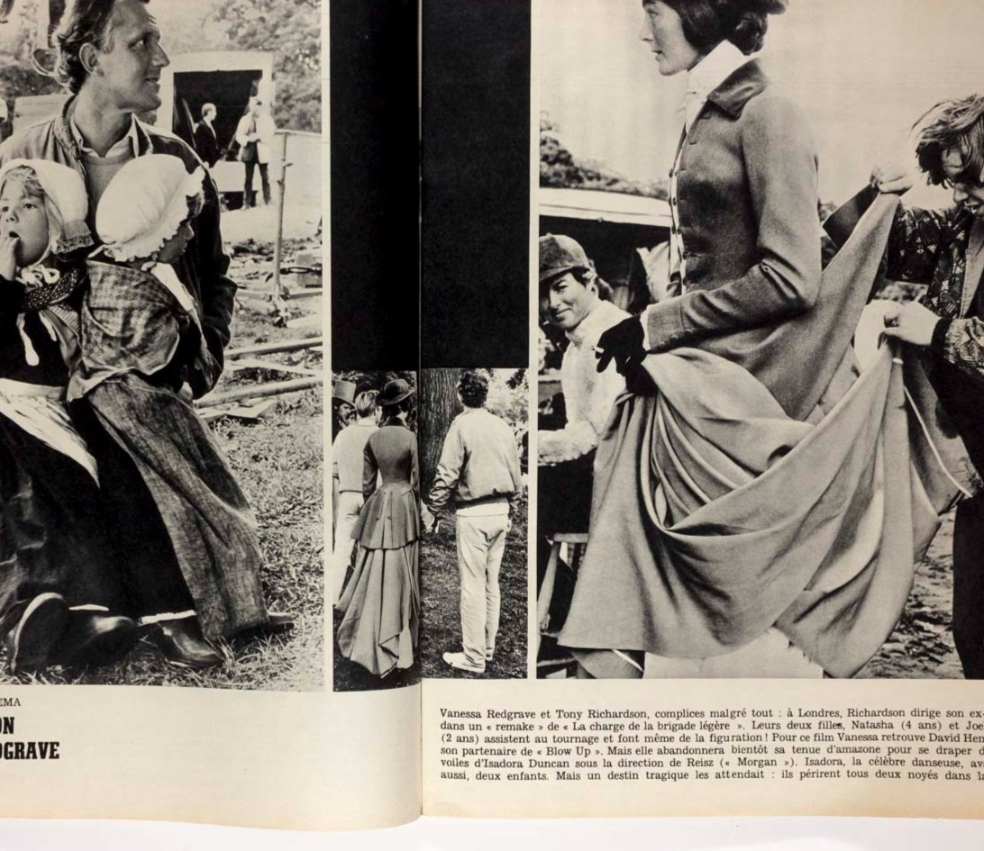 Maudie James WILLY VAN ROOY Vanessa Redgrave ELLE September 1967 Karina DENEUVE