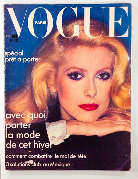 CATHERINE DENEUVE Helmut Newton CHARLOTTE RAMPLING Liza Minnelli MEXICO Vogue FR