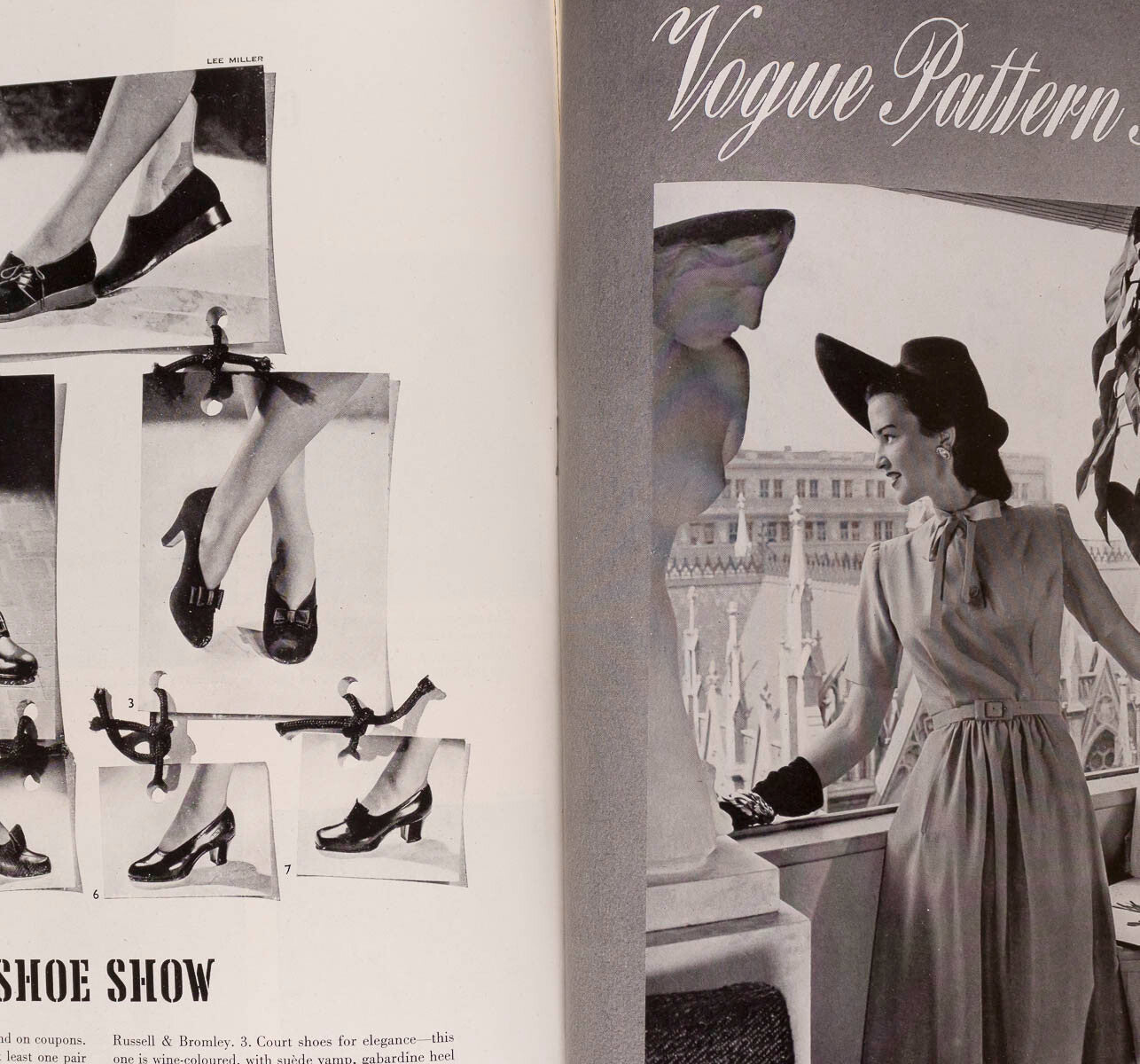 LEE MILLER Norman Parkinson LAND GIRLS Vogue August 1942 Pattern book WWII Bonds