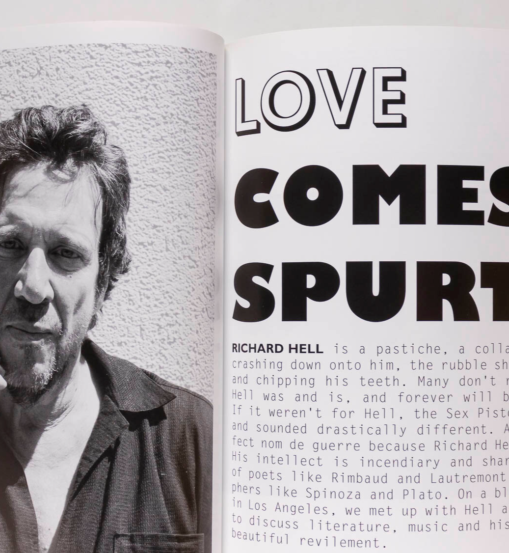 DAVID HOCKNEY Araki RICHARD HELL Prince AUTRE April 2017 ALAN VEGA Ryan McGinley