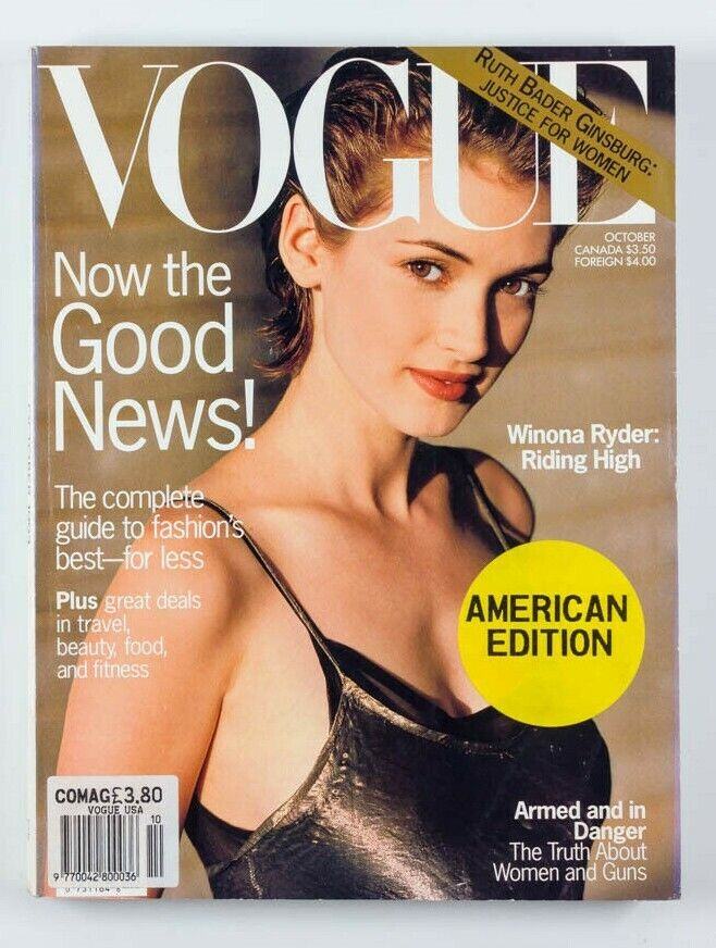 Winona Ryder TATJANA PATITZ Meghan Douglas AMBER VALLETTA Shalom Harlow US Vogue