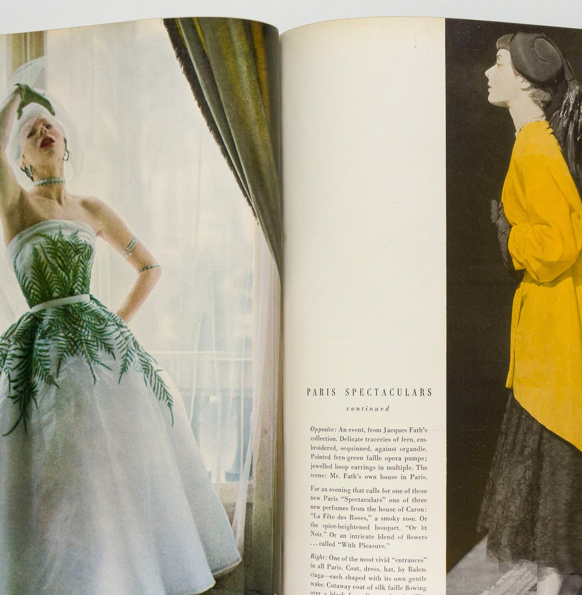 Irving Penn JEAN PATCHETT Black & White Idea VOGUE 1 April 1950 Bouche PARKINSON
