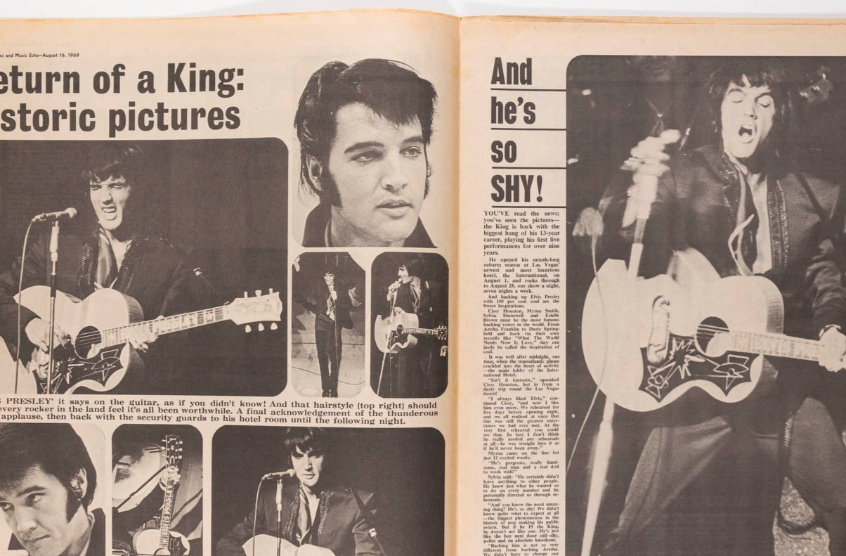 John Lennon ELVIS Marianne Faithfull DISC MUSIC ECHO 16 August 1969 Peter Green