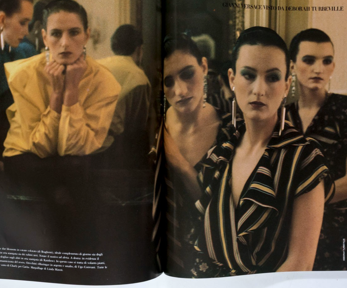 Lisa Ryall GUY BOURDIN Antonio Lopez VOGUE ITALIA March 1982 Deborah Turbeville