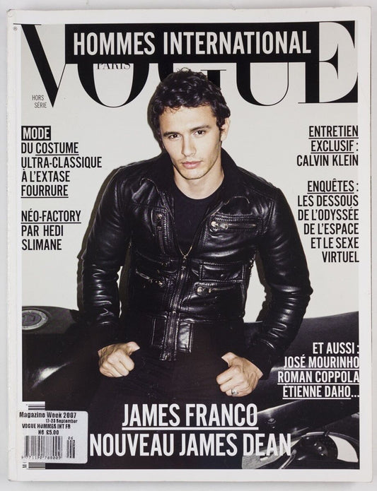 James Franco ANDRES SEGURA Boyd Holbrook RYAN McGINLEY Hedi Slimane VOGUE HOMMES