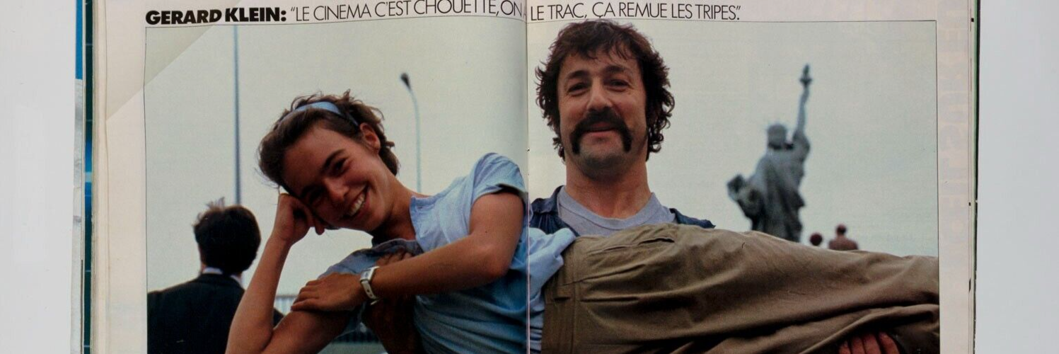 ANETTE STAI Jeremy Irons JOHNNY HALLYDAY Jamie Lee Curtis YANNICK Gruau ELLE vtg