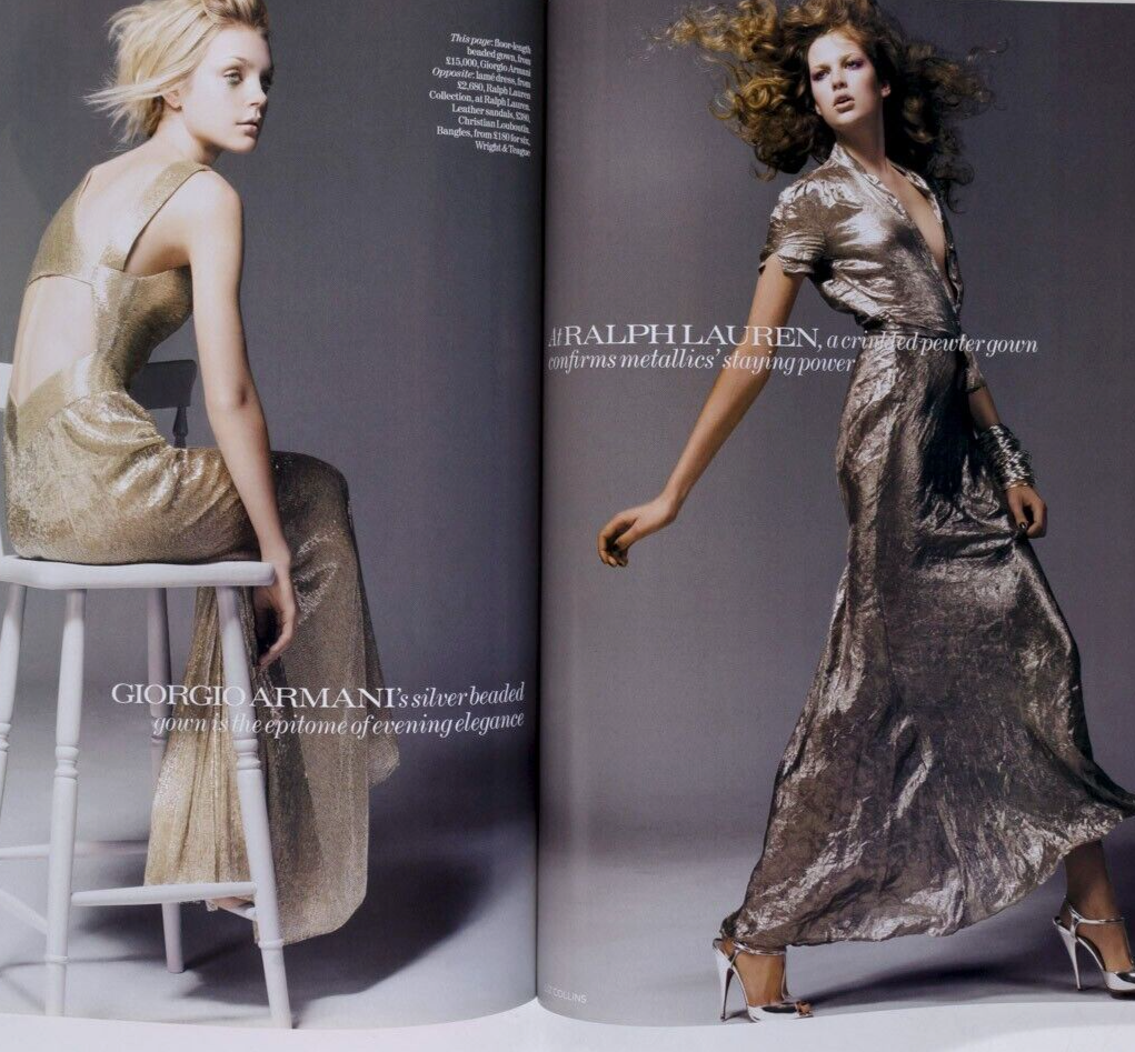 Jessica Stam TIM WALKER Coco Rocha SURREALISM IN VOGUE February 2007 Collections