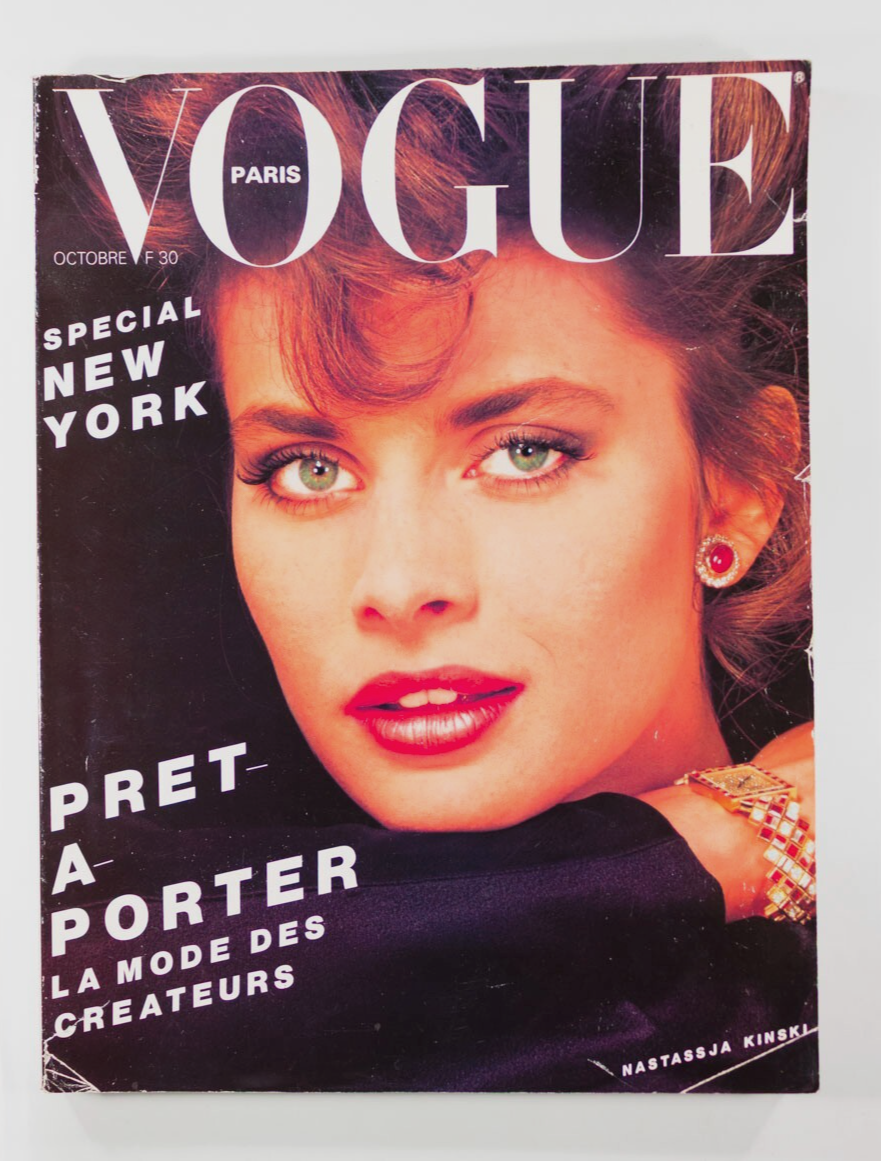 NASTASSJA KINSKI Brooke Shields RTW Paris Vogue October 1982 Donald Trump NYC