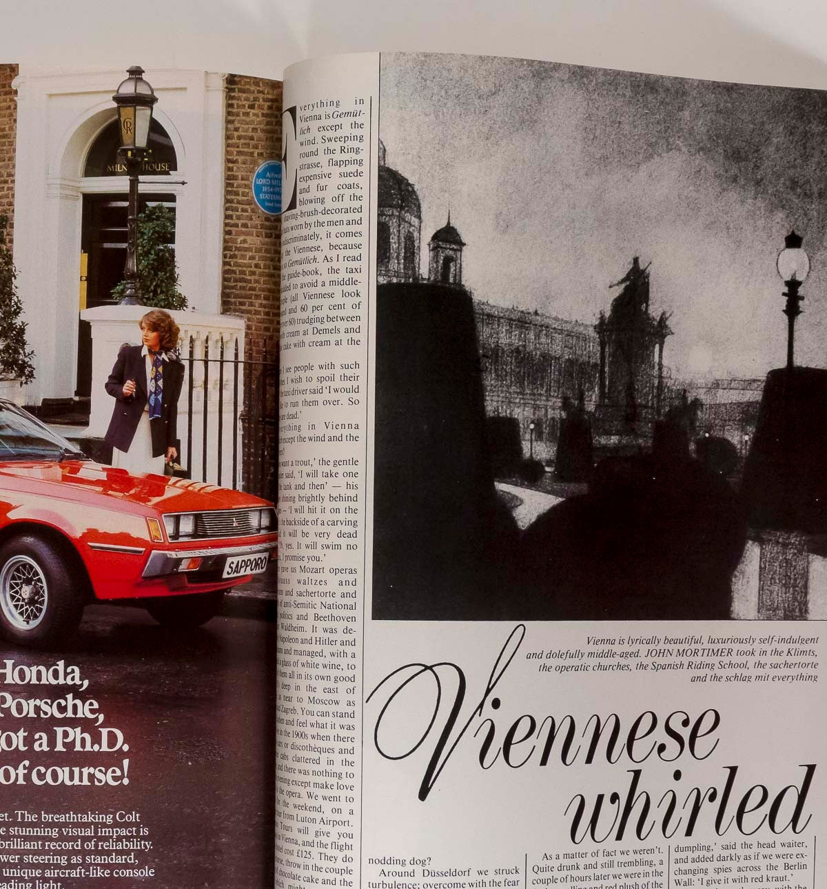 MARGAUX HEMINGWAY Bianca Jagger LADY TRYON Serge Gainsbourg TATLER February 1981