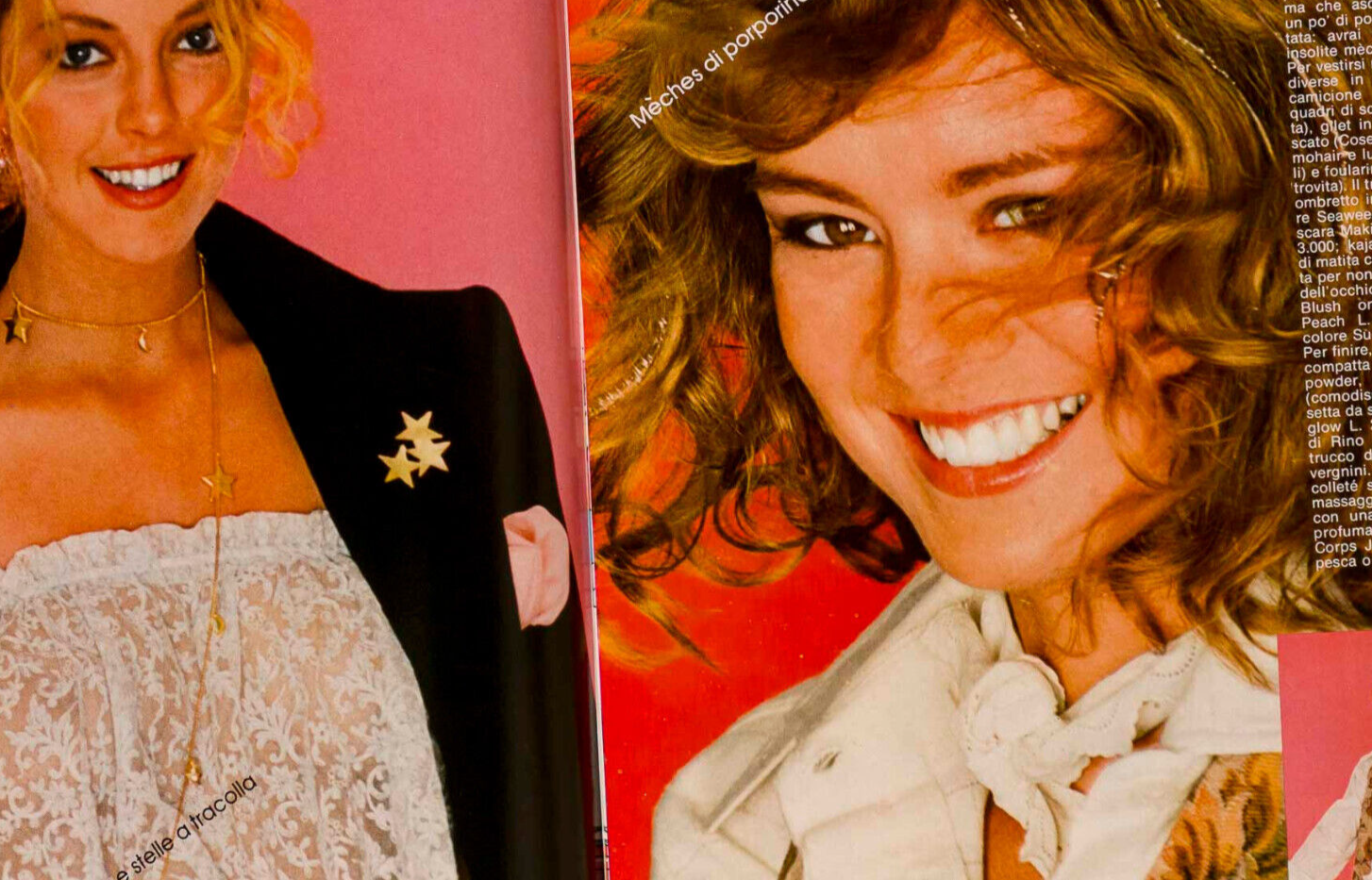 Greta Scacchi PUNK FASHION The Clash LEI magazine December 1977 vtg FIORUCCI It.