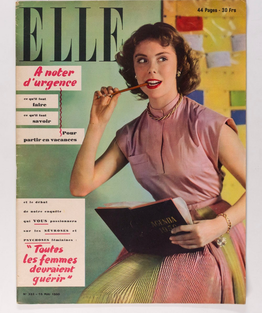 Christian Dior in London SIMONE D'AILLENCOURT Princess Margaret ELLE May 1950