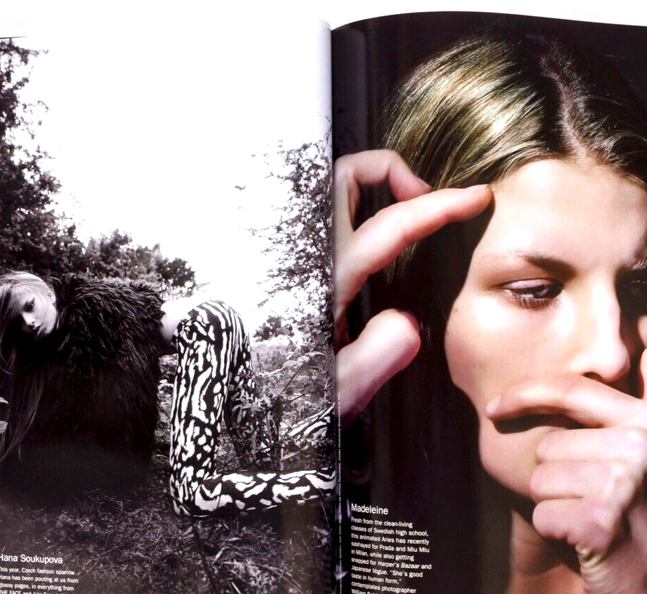 Pharrell SUSAN ELDRIDGE Angela Lindvall  THE FACE 2004  Pete Burns JANUARY JONES