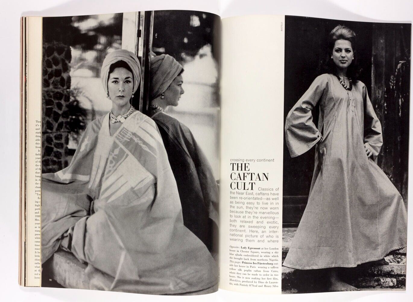 JEAN SHRIMPTON Donyale Luna PEGGY MOFFITT Jill Kennington PATTIE BOYD  Red Vogue