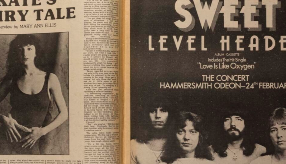 KATE BUSH The Sweet BEE GEES Stranglers ROD STEWART Record Mirror February 1978