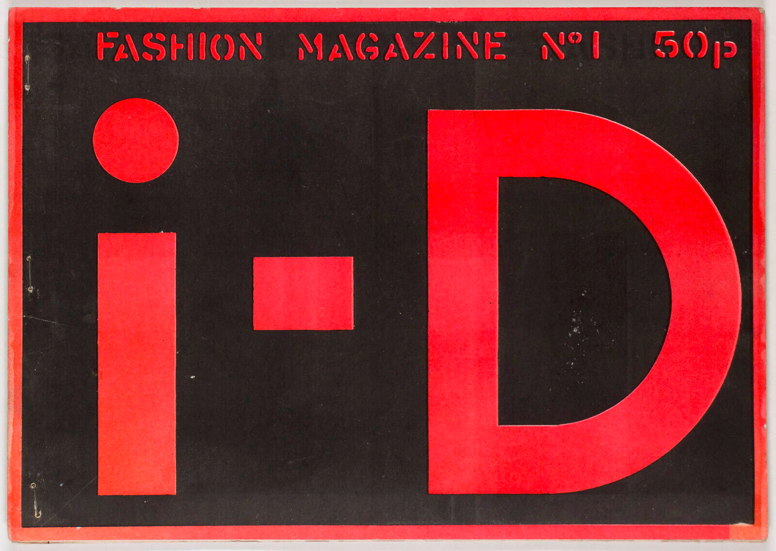 i-D MAGAZINE 1st issue No. # 1 1980 iD TERRY JONES Straight Up SKINHEAD punk DIY