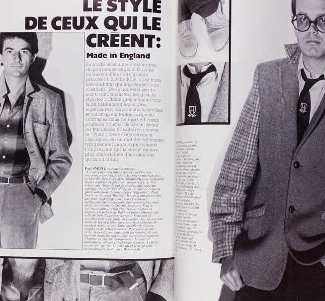 Steve Hiett HENRY CLARKE Laurence Sackman MARY RUSSELL Gucci VOGUE HOMMES 1977