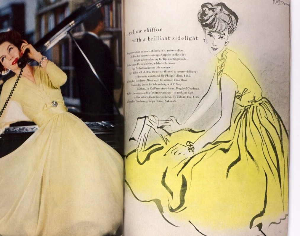 JOANNA McCORMICK Natalie Wood PICASSO Vogue 1957 June RENE BOUCHE Penn AGA KHAN