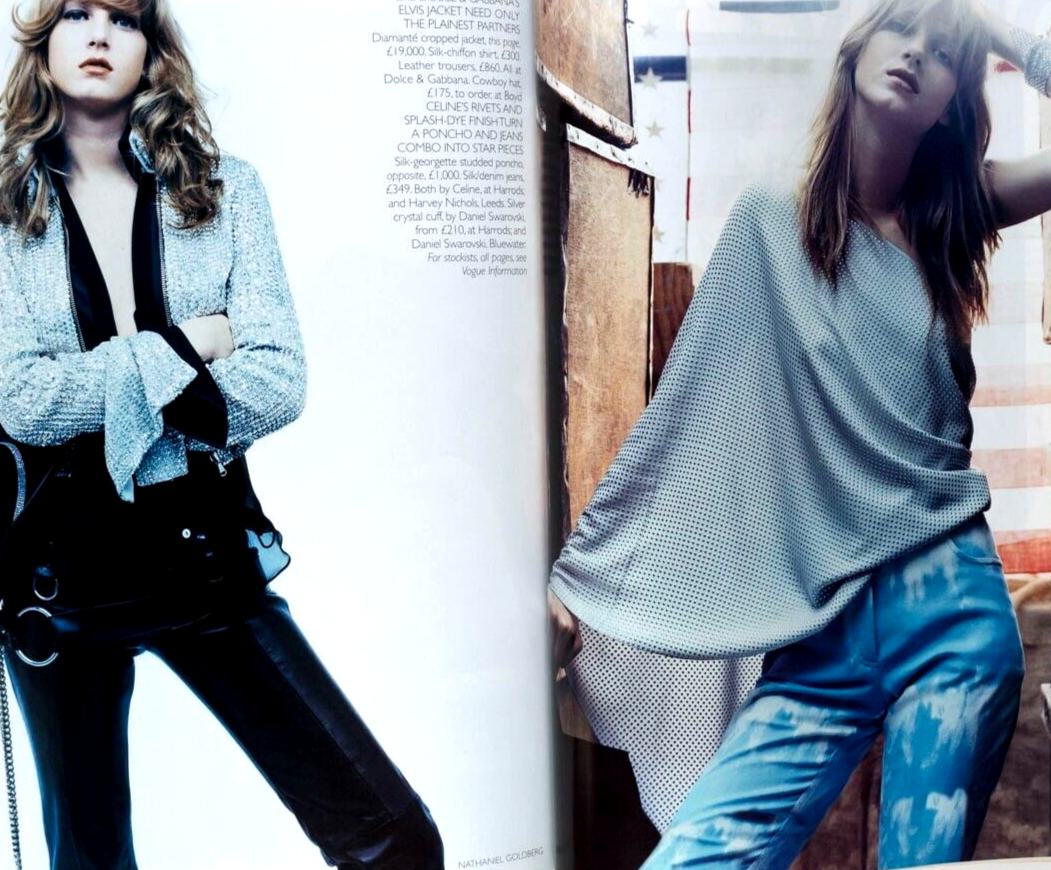 Gisele SOFIA COPPOLA Angela Lindvall VOGUE March 2000 Karen Elson UK Corinne Day